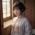 AI内容制作人林晓雯头像,年轻女性,自信微笑,创意工作室背景