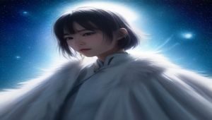 ai短剧在线观看 AI短剧《星际漂流者》封面，宇宙背景下AI生成的宇航员人物，画面高饱和度科幻感强，扩散模型生成画质清晰